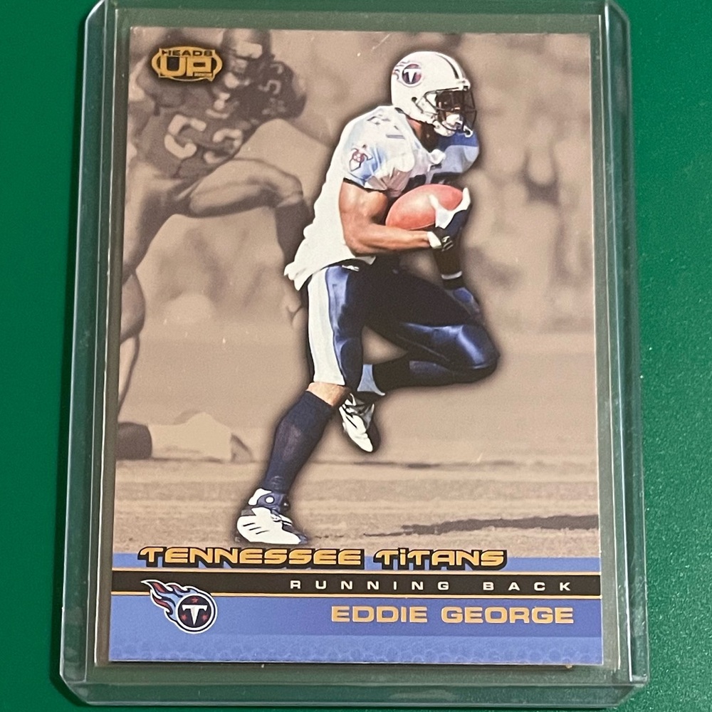 Eddie George #119 2002 Pacific Heads Up Football Trading Card